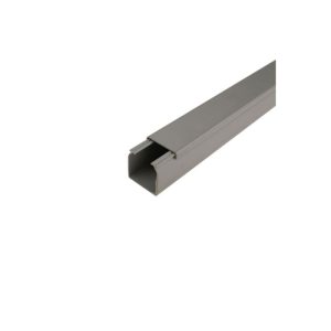 Inst.-Kanal 2000x40x40, PVC, grau 40×4 Inst.-Kanal 2000x40x40, PVC, grau 40×4
