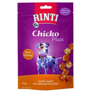 Rinti Snack Chicko Plus Käsewürfel Huhn 225g Rinti Snack Chicko Plus Käsewürfel Huhn 225g