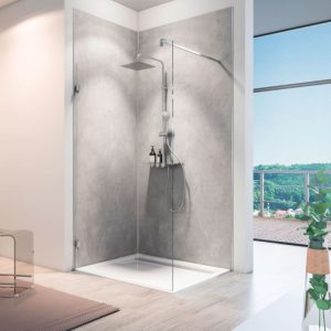 Schulte ExpressPlus Duschrückwand „DecoDesign Softtouch“, Stein Beton grau, 2550×1500 cm Schulte ExpressPlus Duschrückwand „DecoDesign Softtouch“, Stein Beton grau, 2550×1500 cm