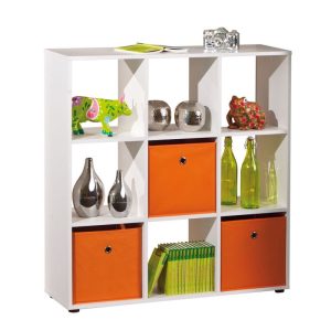 Inter Link Raumteiler „Cadore 9“, weiß, 104,5x33x109 cm Inter Link Raumteiler „Cadore 9“, weiß, 104,5x33x109 cm