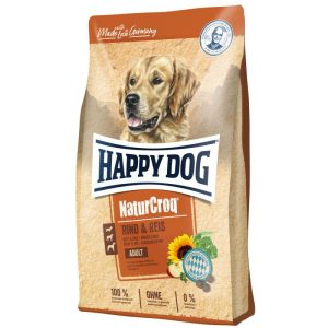 Happy Dog NaturCroq Rind und Reis 1kg Happy Dog NaturCroq Rind und Reis 1kg