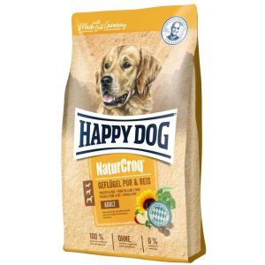 Happy Dog NaturCroq Geflügel pur und Reis 1kg Happy Dog NaturCroq Geflügel pur und Reis 1kg