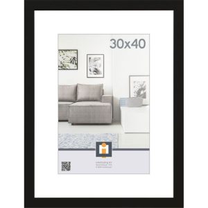 Bilderrahmen Livorno 30×40 cm schwarz Bilderrahmen Livorno 30×40 cm schwarz