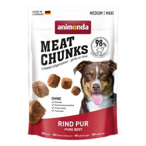 animonda integra Dog Snack Meat Chunks Rind pur 80g animonda integra Dog Snack Meat Chunks Rind pur 80g