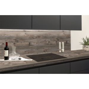 Nischenrückwandplatte Hemlock Lava 410 x 64 cm
