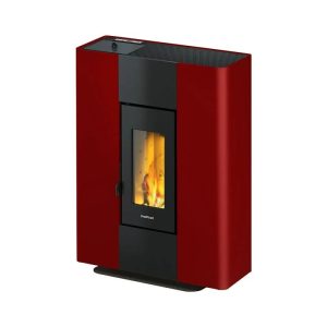 FreePoint Pelletofen Roxy Stand 2,7-7kW, Bordeaux FreePoint Pelletofen Roxy Stand 2,7-7kW, Bordeaux