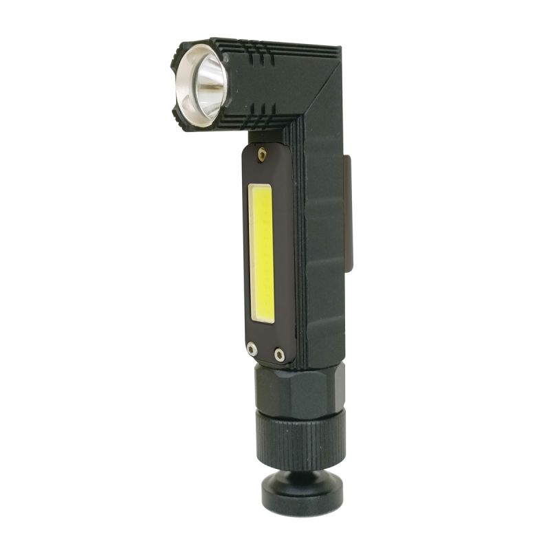 Flector LED-Multifunktionstaschenlampe USB schwarz 800 mAh