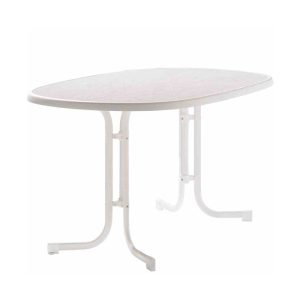 SIEGER Boulevardtisch 152 140 x 90 x 72 cm höhenverstellbar weiß SIEGER Boulevardtisch 152 140 x 90 x 72 cm höhenverstellbar weiß