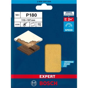 Bosch Professional Schleifblatt C470 11,5 x 10,7 cm Bosch Professional Schleifblatt C470 11,5 x 10,7 cm