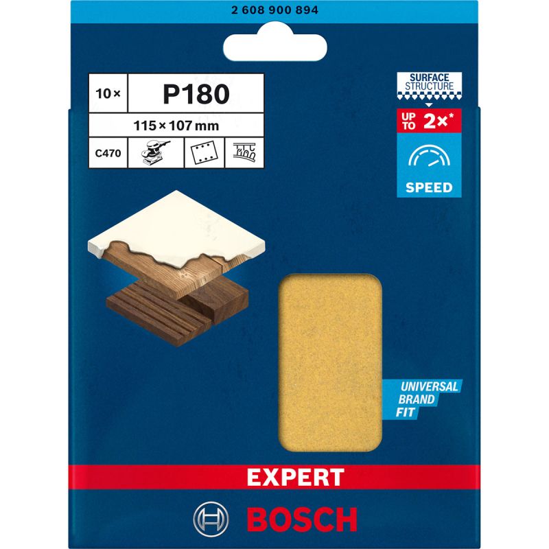Bosch Professional  Schleifblatt C470 11,5 x 10,7 cm