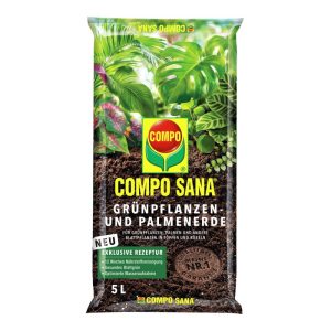 Compo SANA Grünpflanzen- und Palmenerde 5 L Compo SANA Grünpflanzen- und Palmenerde 5 L