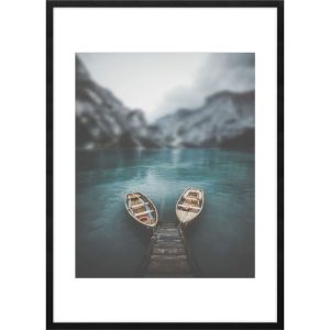 Bilderrahmen Iceland 50×70 cm schwarz