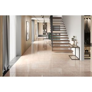 Laminat XL Fliese Hochglanz Botticino 810 x 400 x 8 mm Laminat XL Fliese Hochglanz Botticino 810 x 400 x 8 mm
