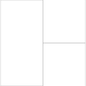 Laminat XL Fliese Hochglanz weiss 810 x 400 x 8 mm Laminat XL Fliese Hochglanz weiss 810 x 400 x 8 mm