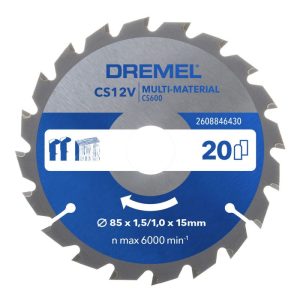 Dremel Kreissägeblatt Multimaterial Ø 85 mm CS600