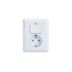 Unitec UP Steckdose mit A/W Schalter Unitec UP Steckdose mit A/W Schalter