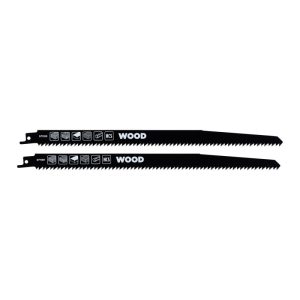 kwb HCS-Säbelsägeblätter für Holz mittel, 2-tlg. 305 mm kwb HCS-Säbelsägeblätter für Holz mittel, 2-tlg. 305 mm