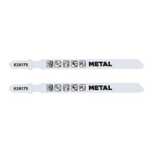 kwb HSS-BiM-Stichsägeblätter mit T-Schaft für Metall fein, 2-tlg. 97 mm kwb HSS-BiM-Stichsägeblätter mit T-Schaft für Metall fein, 2-tlg. 97 mm