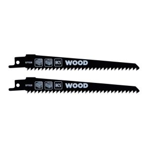 kwb HCS-Säbelsägeblätter für Holz kurve 2-tlg. 153 mm kwb HCS-Säbelsägeblätter für Holz kurve 2-tlg. 153 mm