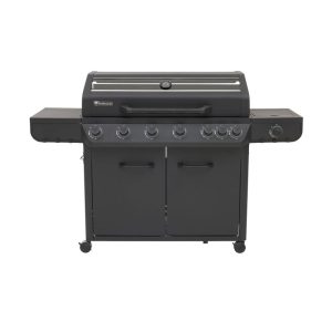 Rothmann Gasgrillwagen Vulcano 6 Turbo Plus Black Edition