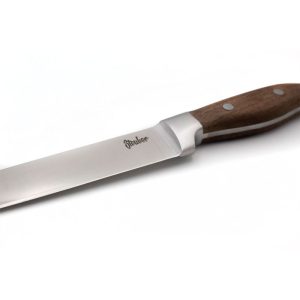 Steuber Schneidemesser 32,5cm mit Walnussholzgriff Steuber Schneidemesser 32,5cm mit Walnussholzgriff