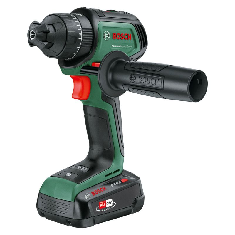 Bosch Akku- Schlagbohrmaschine AdvancedImpact 18V-80 solo