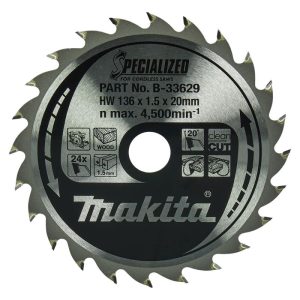 Makita Sägeblatt Specialized 136x20x24Z Makita Sägeblatt Specialized 136x20x24Z