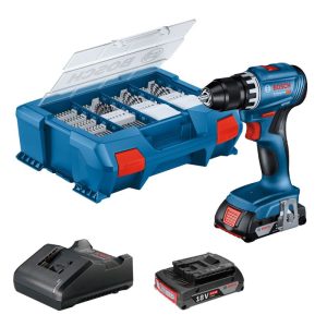 Bosch Akku-Bohrschrauber GSR 18 V-45 Professional mit L-Case Pick & Click Bosch Akku-Bohrschrauber GSR 18 V-45 Professional mit L-Case Pick & Click