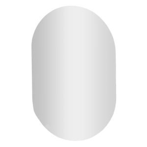 BADMOBIL Spiegelelement CRAFT 50 x 75 x 1,5 cm oval weiß BADMOBIL Spiegelelement CRAFT 50 x 75 x 1,5 cm oval weiß
