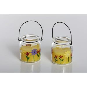 Flower Power Citronella Duftkerze SERA im Glas 8 x 9,2 cm Flower Power Citronella Duftkerze SERA im Glas 8 x 9,2 cm