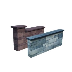 Lusit Bellamur Mini Trendline Multistein Grau-Anthrazit-Melange 40x20x8,25 cm Lusit Bellamur Mini Trendline Multistein Grau-Anthrazit-Melange 40x20x8,25 cm