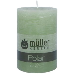 Müller Kerzenfabrik Duftlicht Polar Stumpenkerze bambusgrün 100/68mm Müller Kerzenfabrik Duftlicht Polar Stumpenkerze bambusgrün 100/68mm