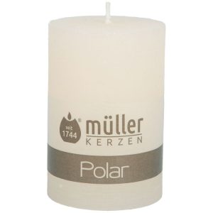 Müller Kerzenfabrik Duftlicht Polar Stumpenkerze hell 100/68mm Müller Kerzenfabrik Duftlicht Polar Stumpenkerze hell 100/68mm