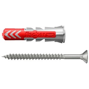 Fischer Dübel DuoPower 6×30 RB K (12) Fischer Dübel DuoPower 6×30 RB K (12)