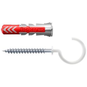 Fischer Dübel DuoPower 8×40 RH N K (4) Fischer Dübel DuoPower 8×40 RH N K (4)