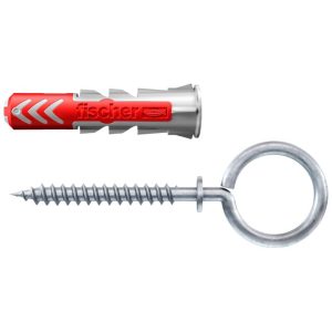 Fischer Dübel DuoPower 6×30 OH K (4) Fischer Dübel DuoPower 6×30 OH K (4)