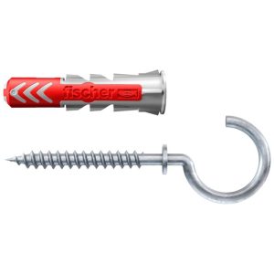 Fischer Dübel DuoPower 8×40 RH K (4) Fischer Dübel DuoPower 8×40 RH K (4)