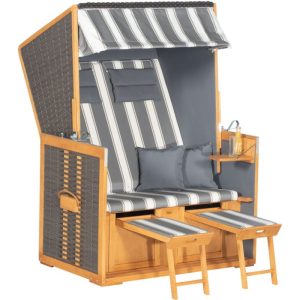 SunnySmart Strandkorb Rustikal 10Z 2S 1214 SunnySmart Strandkorb Rustikal 10Z 2S 1214