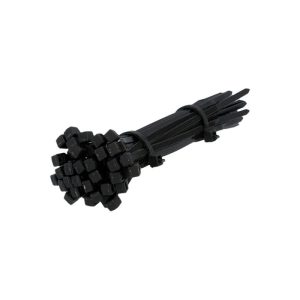 Unitec Kabelbinder 100×2,5 mm, schwarz 50 St.