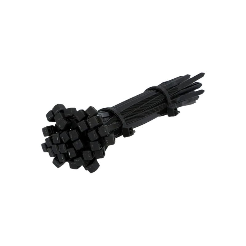 Unitec Kabelbinder 100x2,5 mm, schwarz 50 St.