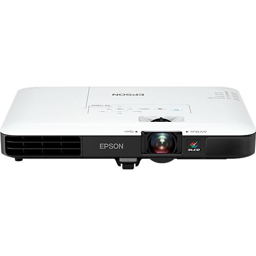 3LCD Projektor EPSON EB-1780W, mobil, HD Ready WXGA, 3.000 Lumen, 10.000:1 Kontrast, weiß