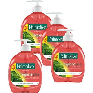 3x Flüssigseife Palmolive ‚HygienePlus‘ + 1 gratis 3x Flüssigseife Palmolive ‚HygienePlus‘ + 1 gratis