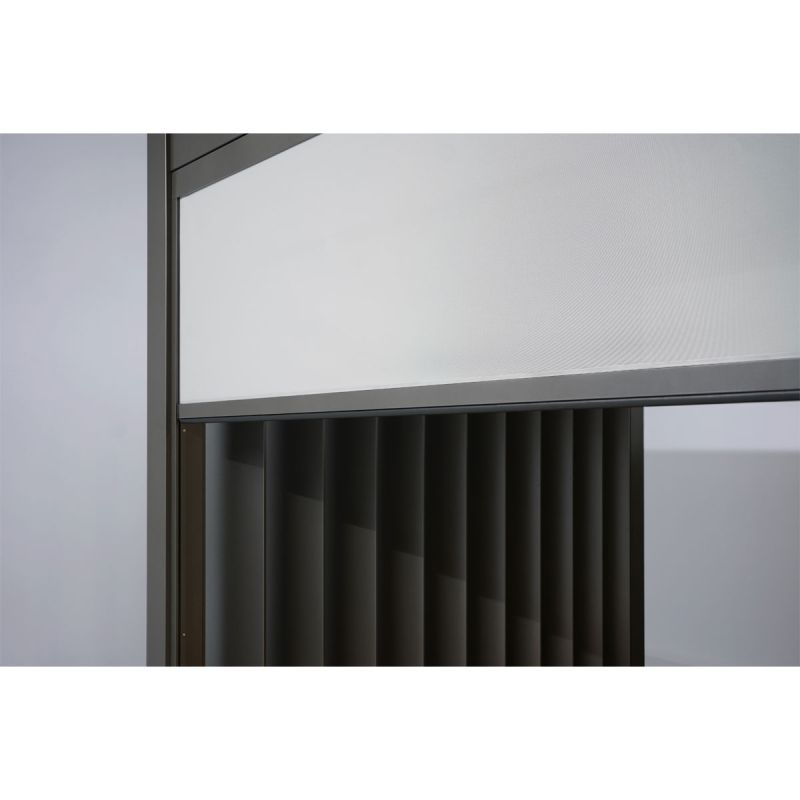 Biohort Sonnenschutzrollo Gr. 3,5 m quarzgrau-metallic