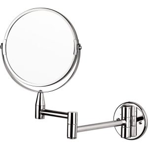 Basic Kosmetikspiegel ausziehbar Durchmesser 20 cm Chrom