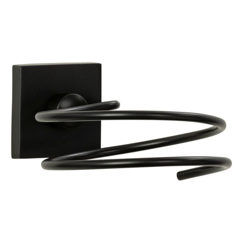 Fackelmann Haartrockner-Halter NEW YORK 10x8x13 cm schwarz