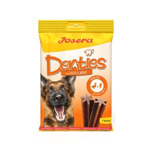 Josera Hundesnack Denties mit Ente & Karotte 180 g Josera Hundesnack Denties mit Ente & Karotte 180 g