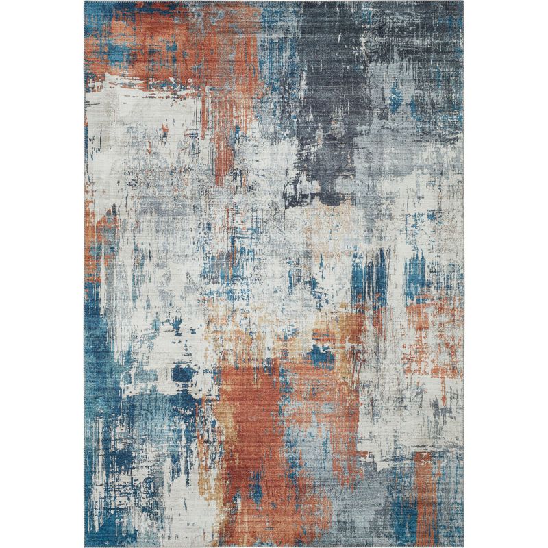 Luxor living Teppich Polino 120x170 cm blau-koralle