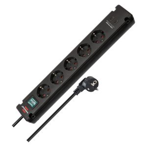 Brennenstuhl Steckdosenleiste Bremounta 5fach + USB-C schwarz Brennenstuhl Steckdosenleiste Bremounta 5fach + USB-C schwarz