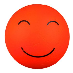 Trixie Moosgummi Smiley Ball ø6cm Trixie Moosgummi Smiley Ball ø6cm