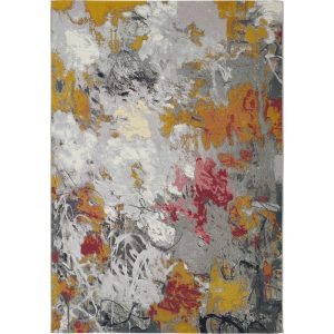 andiamo Teppich Portland 120×170 cm grau-multi andiamo Teppich Portland 120×170 cm grau-multi